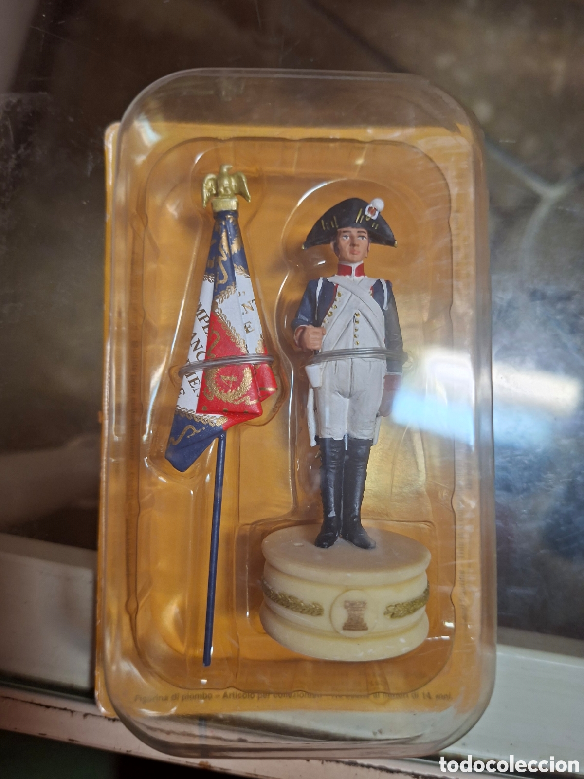 Juguetes antiguos: Magnifica figura de Ajedrez colecci&oacute;n Guerra Rusa Napole&oacute;nica Altaya