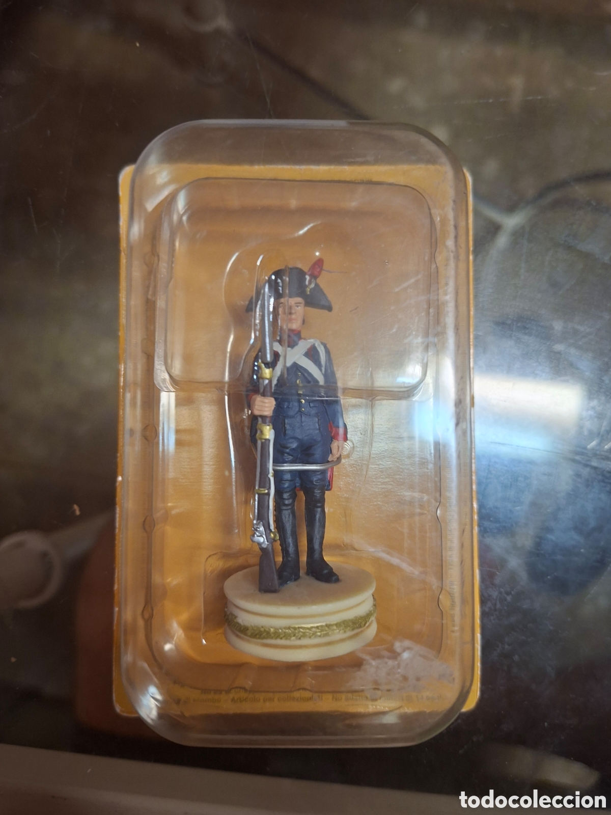 Juguetes antiguos: Magnifica figura de Ajedrez colecci&oacute;n Guerra Rusa Napole&oacute;nica Altaya