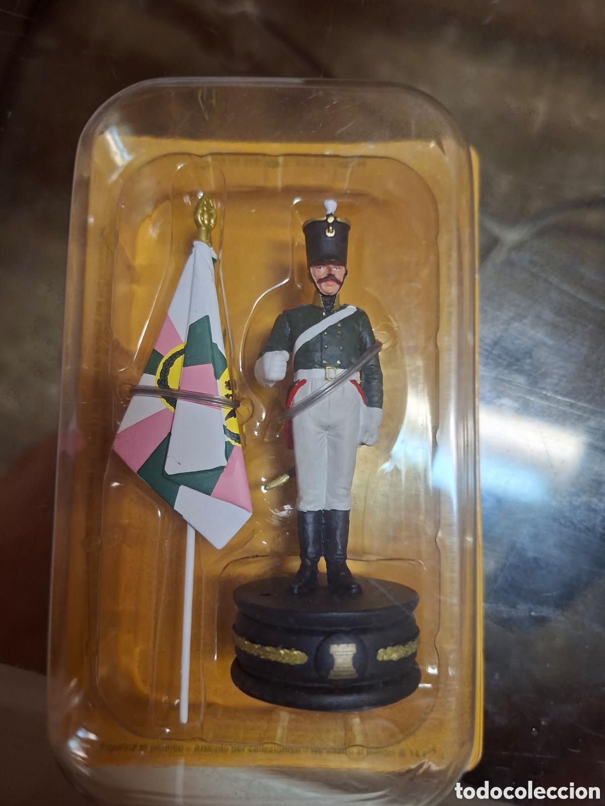 Juguetes antiguos: Magnifica figura de Ajedrez colecci&oacute;n Guerra Rusa Napole&oacute;nica Altaya