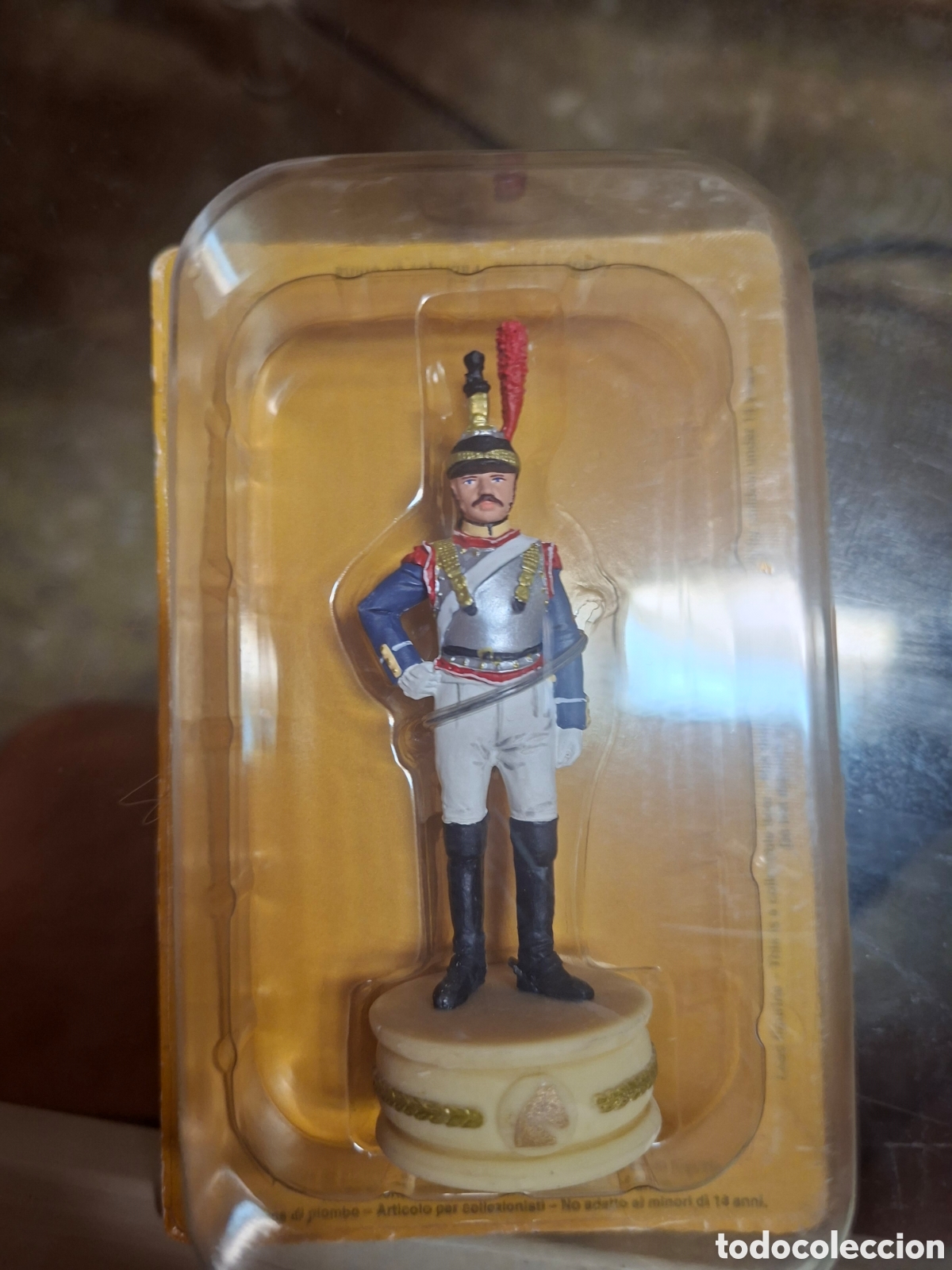 Juguetes antiguos: Magnifica figura de Ajedrez colecci&oacute;n Guerra Rusa Napole&oacute;nica Altaya
