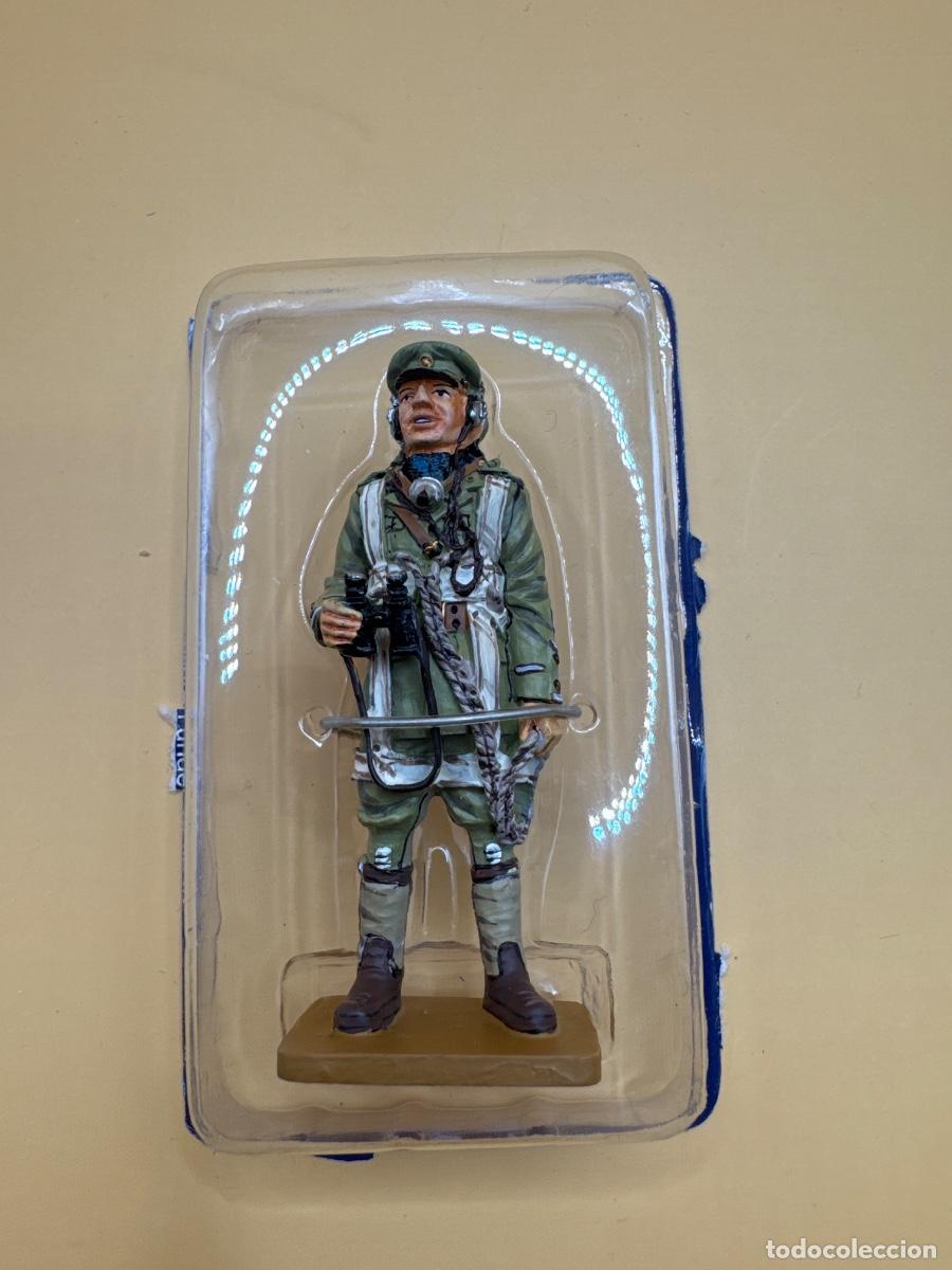 Juguetes antiguos: FIGURA SOLDADO PLOMO BALLOON OBSERVER RAF UK 1917. DEL PRADO