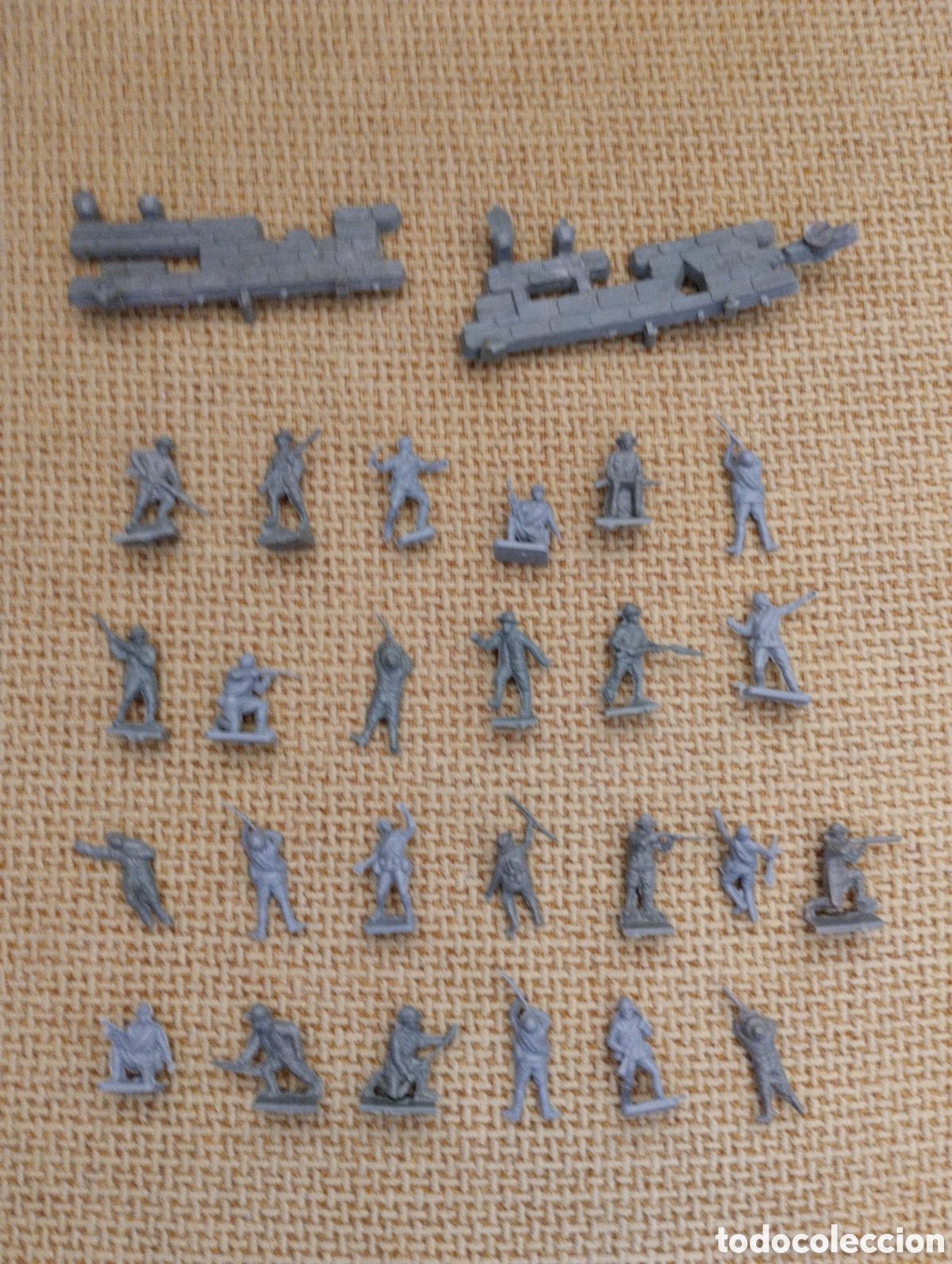 Jogos Antigos: Lote soldaditos miniatura antiguos