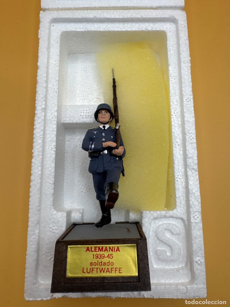 Juguetes antiguos: Soldat soldado desfile luftwaffe
