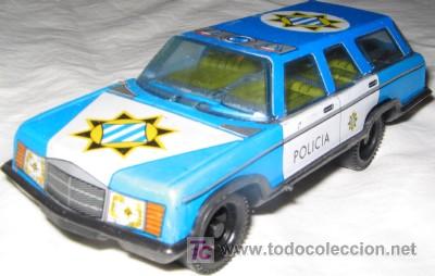 Juguetes antiguos: COCHE DE POLICIA DE PAYVA - Foto 1