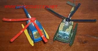 Juguetes antiguos: 2 HELICOPTEROS DE GUISVAL - Foto 1