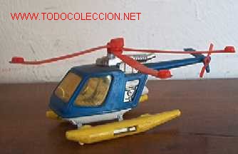 Juguetes antiguos: 2 HELICOPTEROS DE GUISVAL - Foto 3