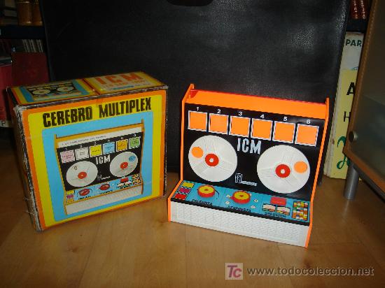 Juguetes antiguos: CEREBRO MULTIPLEX DE LA MARCA GRACIA REF. 13736. EN CAJA, - Foto 1