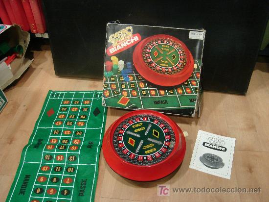 Juguetes antiguos: ELECTRO RULETA DE LA MARCA BIANCHI. EN CAJA - Foto 1
