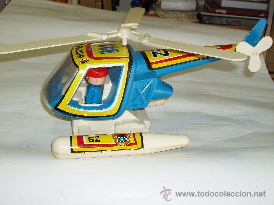 Juguetes antiguos: HELIC&Oacute;PTERO OBERTOYS - Foto 2