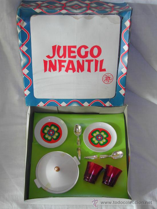 Juguetes antiguos: Antigua VAJILLA de CEFA - Con CAJA. - Foto 1