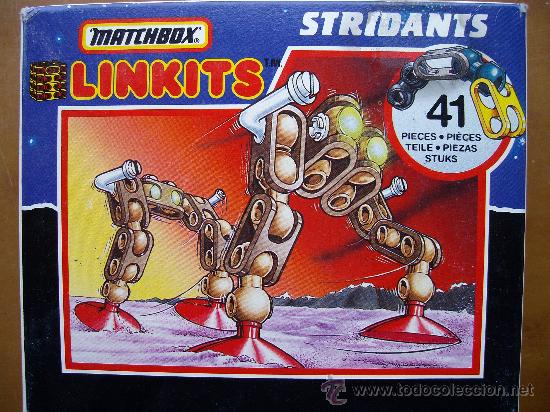 Juguetes antiguos: CONSTRUCCI&Oacute;N LINKITS MATCHBOX STRIDANTS - Foto 1