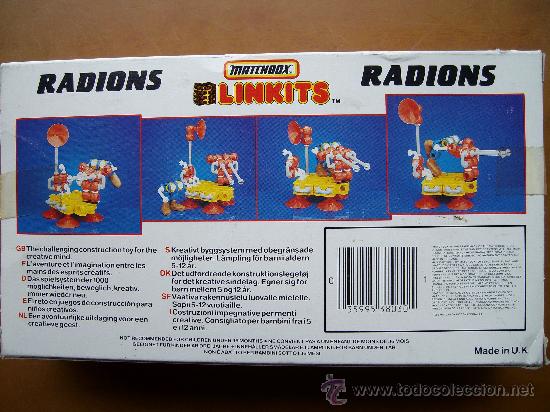 Juguetes antiguos: CONSTRUCCI&Oacute;N LINKITS MATCHBOX RADIONS - Foto 2