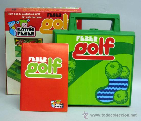 Juguetes antiguos: Feber Golf a&ntilde;os 80 Funciona - Foto 1