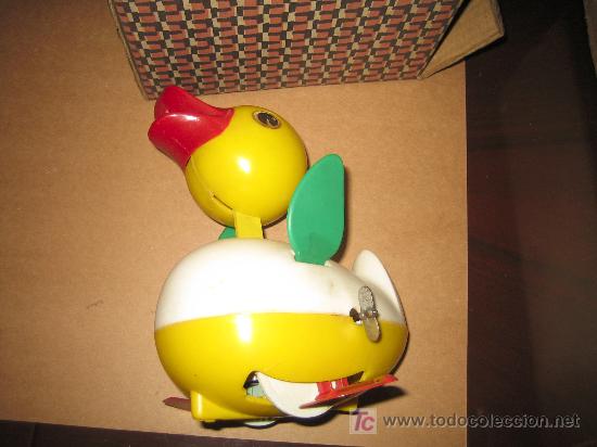 Juguetes antiguos: ANTIGUO PATO A CUERDA - Foto 2