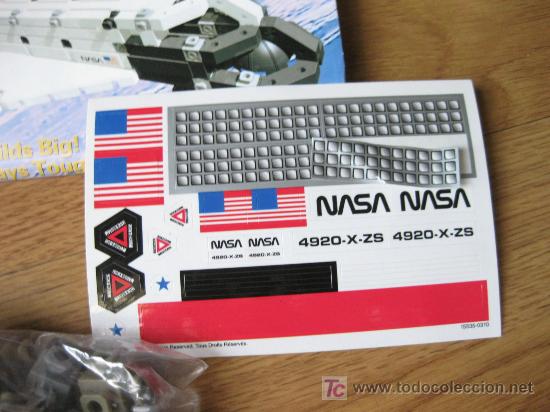Juguetes antiguos: CONSTRUX - SPACE SUTTLE DE MATTEL 1535 - Foto 4