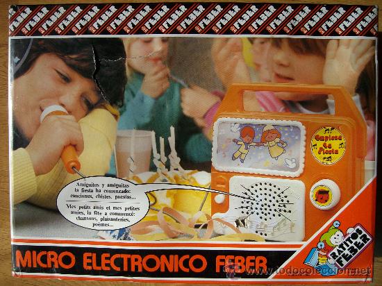 Juguetes antiguos: MICRO ELECTR&Oacute;NICO DE FEBER - Foto 1