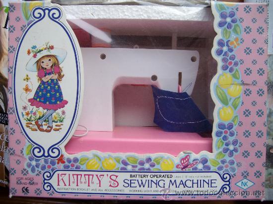 Juguetes antiguos: MAQUINA DE COSER.KITTY,S - Foto 1
