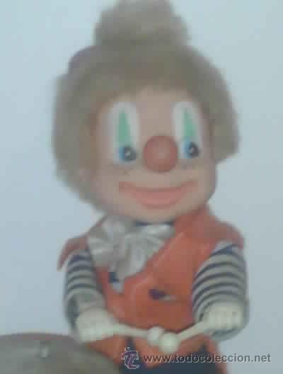 Juguetes antiguos: PAYASO ANTIGUO - Foto 2