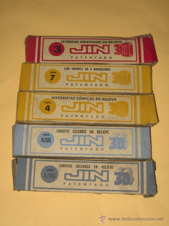 Juguetes antiguos: LOTE DE CINCO PELICULAS JIN - Foto 1