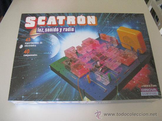 Juguetes antiguos: SCATRON DE DINOVA CIENTIFICOS - Foto 1