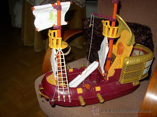 Juguetes antiguos: barco de Disney, unos 50x45 cms - Foto 5