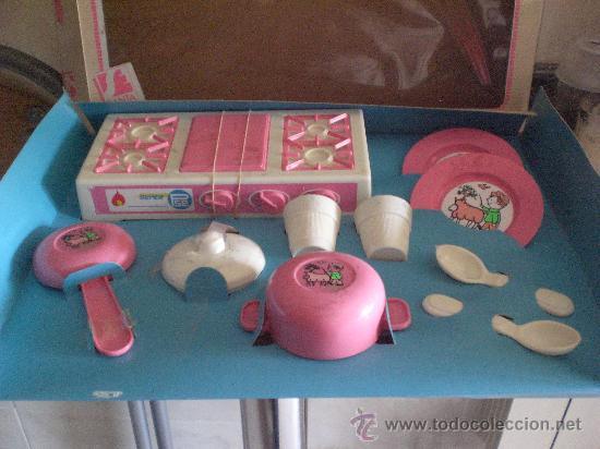 Juguetes antiguos: COCINA DE PLASTICO Y ACCESORIOS. - Foto 1