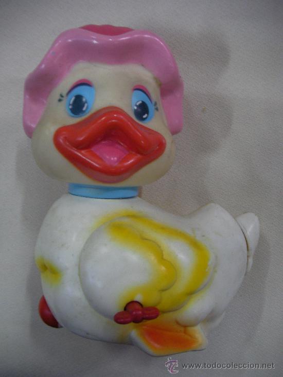 Juguetes antiguos: ANTIGUO PATITO A CUERDA - Foto 1