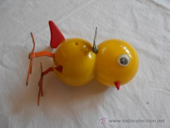 Juguetes antiguos: POLLITO SALTARIN A CUERDA GEYPER FUNCIONANDO - Foto 5