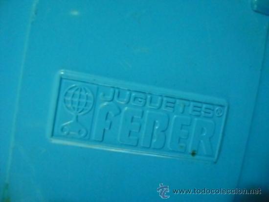 Juguetes antiguos: Payaso trapecista Rokefeber. Marca Feber. Funcionando - Foto 5