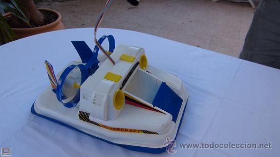 Juguetes antiguos: superhovercraft de pilen - Foto 1
