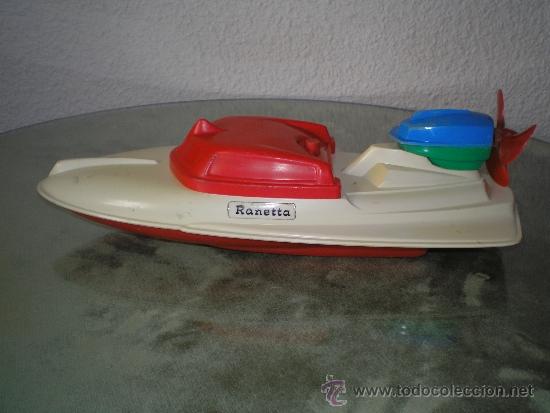 Juguetes antiguos: LANCHA RANETTA - Foto 2