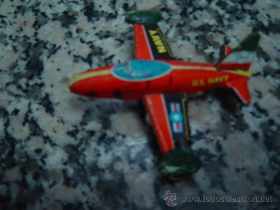 Juguetes antiguos: AVION HOJALATA DE LA MARCA PAYVA - Foto 1