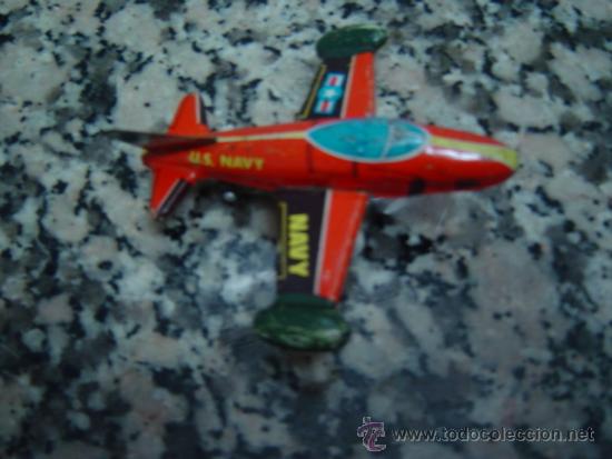 Juguetes antiguos: AVION HOJALATA DE LA MARCA PAYVA - Foto 2