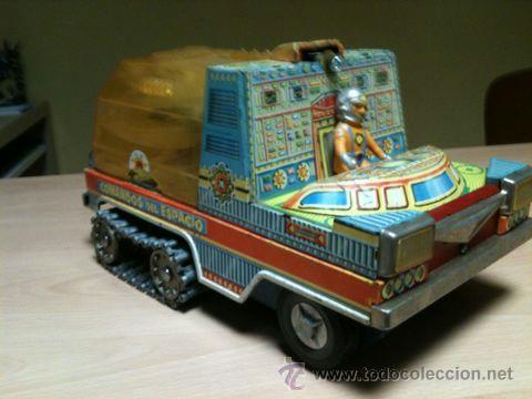 Juguetes antiguos: veh&iacute;culo espacial marca ege. - Foto 2