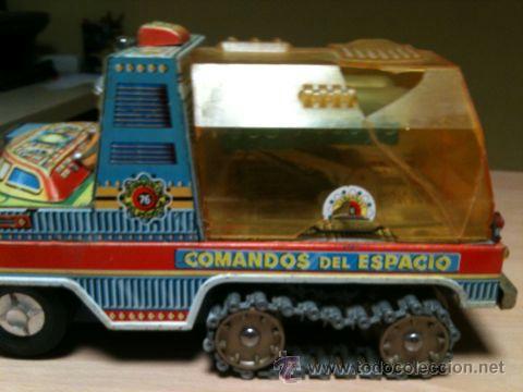 Juguetes antiguos: veh&iacute;culo espacial marca ege. - Foto 13