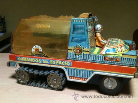 Juguetes antiguos: veh&iacute;culo espacial marca ege. - Foto 15