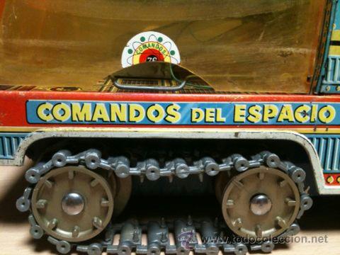 Juguetes antiguos: veh&iacute;culo espacial marca ege. - Foto 17