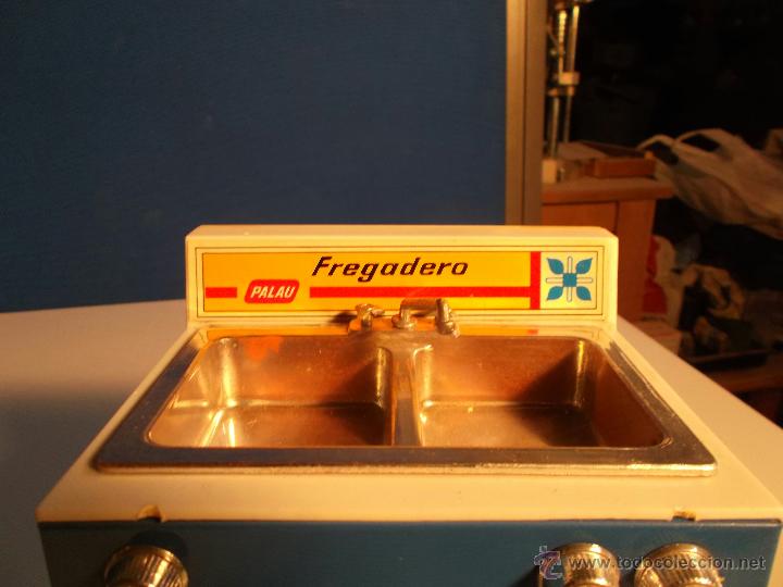 Juguetes antiguos: Fregadero de pl&aacute;stico de la marca palau. Ref: 64 - Foto 5