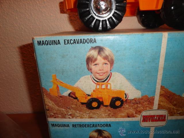 Juguetes antiguos: MAQUINA EXCAVADORA NOVOLINEA REF.73 - Foto 5