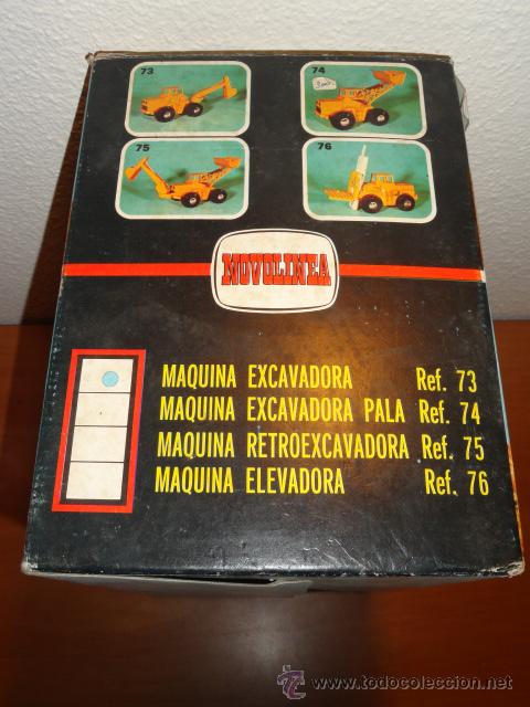 Juguetes antiguos: MAQUINA EXCAVADORA NOVOLINEA REF.73 - Foto 10