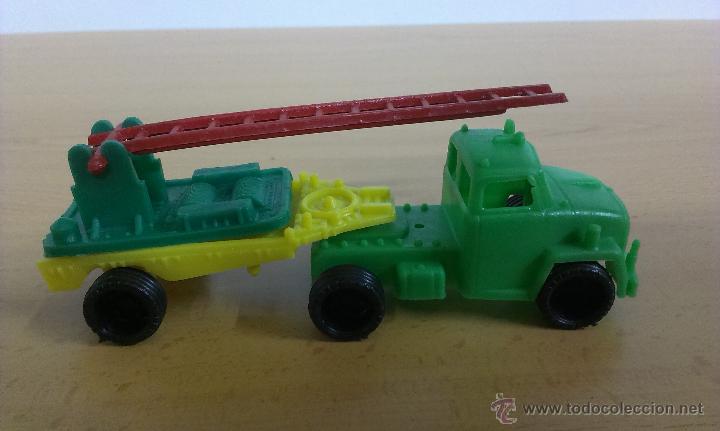 Juguetes antiguos: CAMION BOMBEROS MARCA VAM - Foto 1
