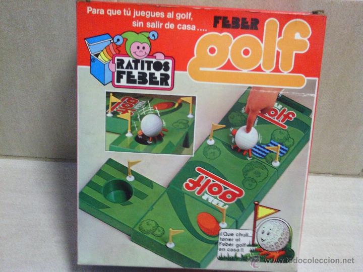 Juguetes antiguos: GOLF DE FEBER - Foto 1