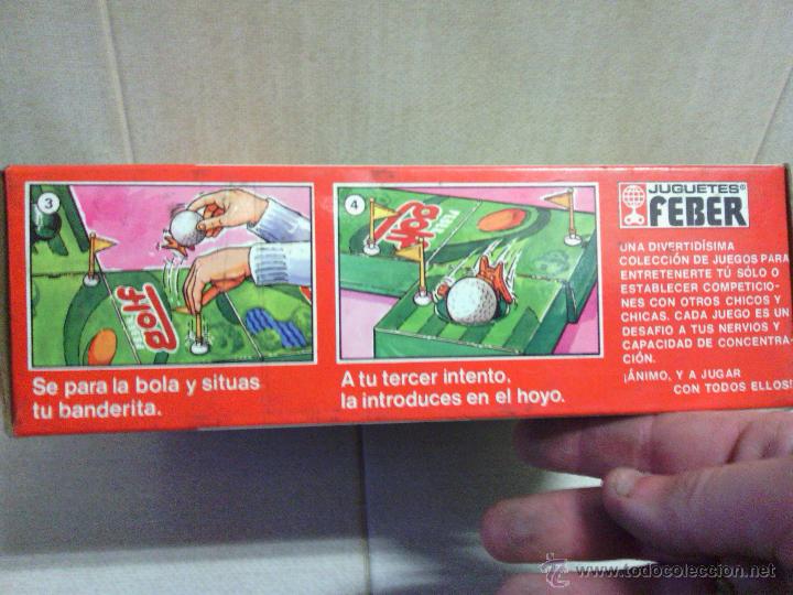 Juguetes antiguos: GOLF DE FEBER - Foto 2