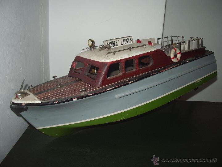 Juguetes antiguos: LANCHA MOTORA. - Foto 3