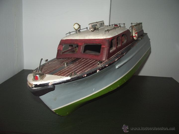 Juguetes antiguos: LANCHA MOTORA. - Foto 5