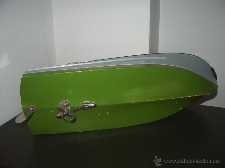 Juguetes antiguos: LANCHA MOTORA. - Foto 13