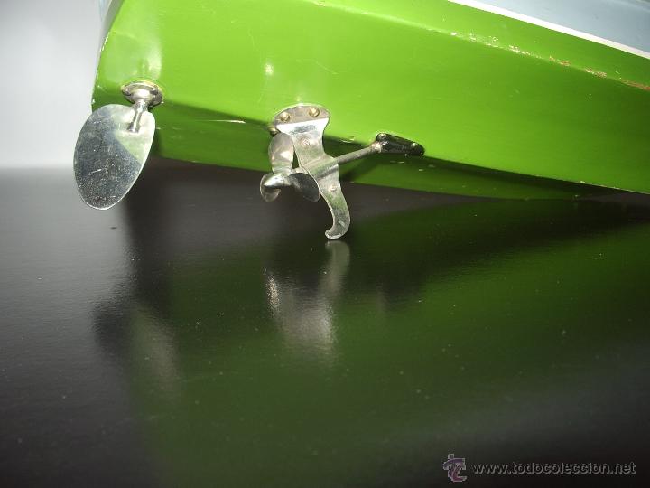 Juguetes antiguos: LANCHA MOTORA. - Foto 15
