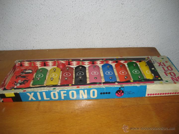 Juguetes antiguos: XILOFONO - Foto 1