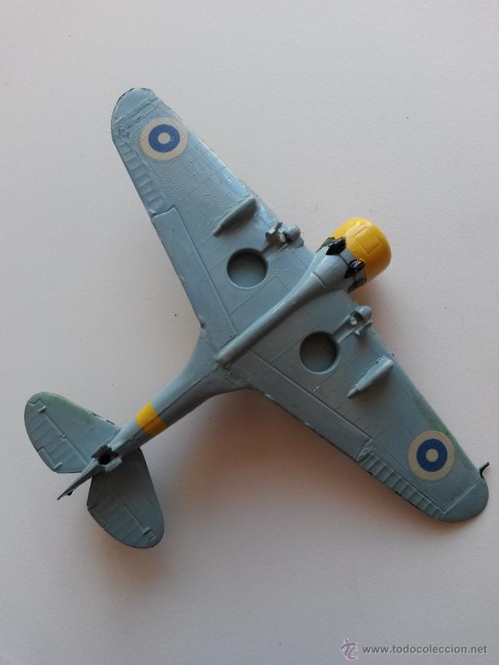 Juguetes antiguos: Avion de material plastico de 15,5  x 11,5 cms - Foto 2