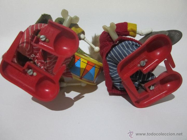 Juguetes antiguos: antiguos payasos de la marca FEBER - Foto 3